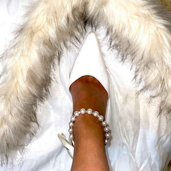 💥3 Inch White Gorgeous Ladies Heels 👠 - Picture 9 of 9